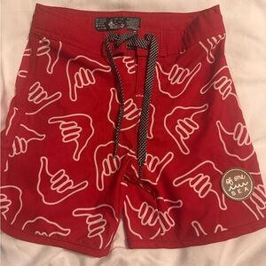 Shaka swim trunks
